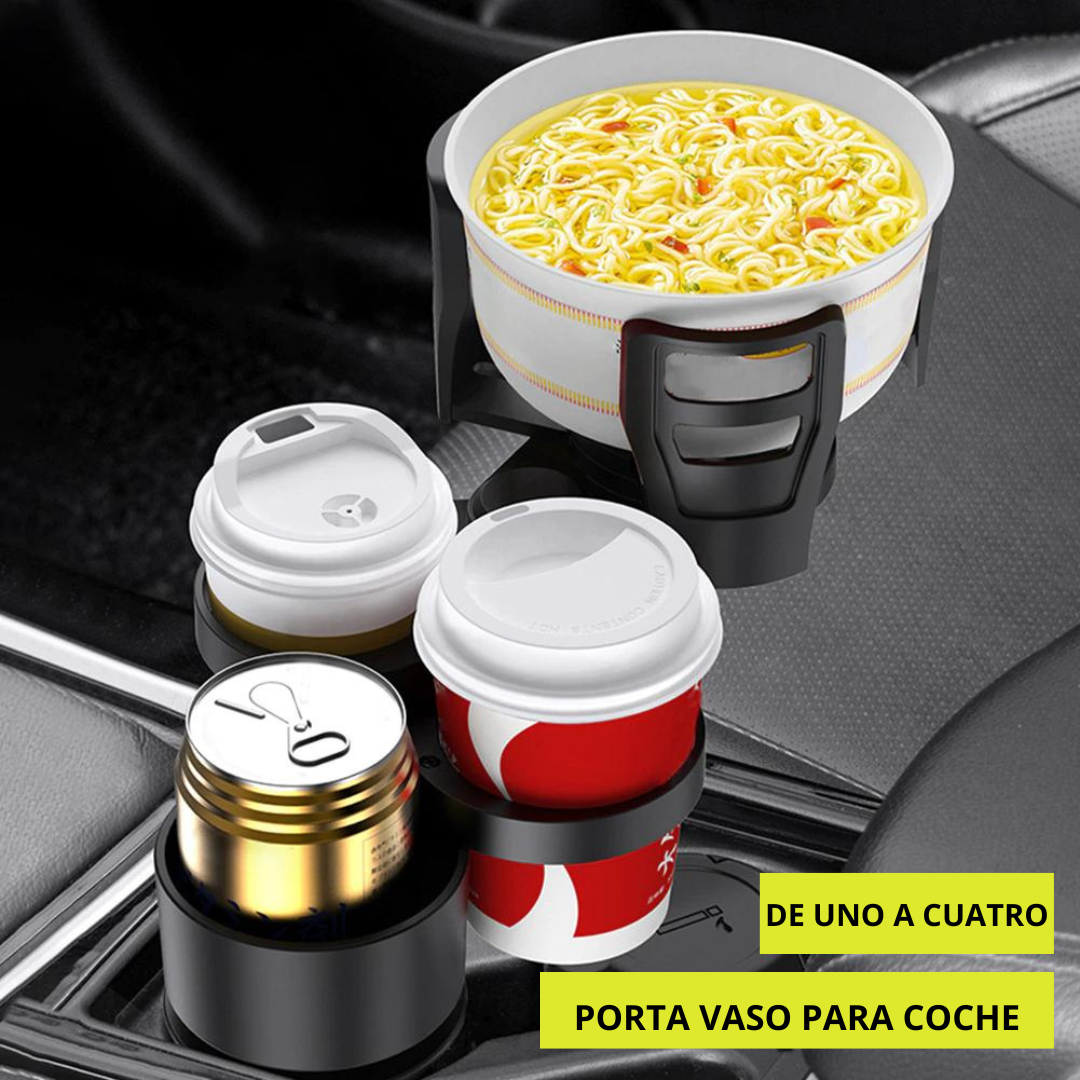 PORTAVASOS MULTIFUNCIONAL PARA AUTO