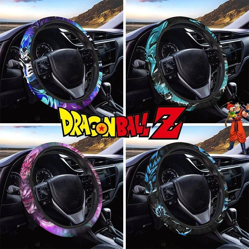 FUNDAS PARA EL VOLANTE CON DISEÑO DE DRAGON BALL